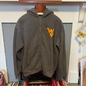 WVU embroidered zip up